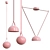 Modern Elegance Pendant Lighting 3D model small image 3