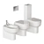 Galassia M2 55 Ceramic WC 3D model small image 2