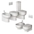 Galassia M2 55 Ceramic WC 3D model small image 5