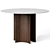 Modern Dining Set: Marnay Table & Ami Chair 3D model small image 4