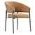 Modern Linda Chair, Sleek Design 3D model small image 2