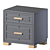 Classic Style Empi 1-Section Nightstand 3D model small image 1