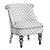 Basho Konyshev Chair TurboSmooth Model 3D model small image 6