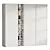 Modern Multifunctional Wardrobe 3D Model 3D model small image 1