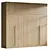 Sleek Modern Wardrobe Design 3D model small image 1