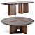 EmmeMobili Fatty Dining Table Set 3D model small image 1