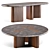 EmmeMobili Fatty Dining Table Set 3D model small image 2