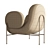 KANO Dolphin Lounge Chair 3D model small image 7