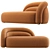 Modern Elegance: Loing Sofa 3D model small image 1