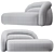 Modern Elegance: Loing Sofa 3D model small image 2