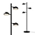 Elegant Nomi Floor Lamp 3D model small image 1