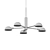 Sleek Metal Nomi Pendant 3D model small image 3