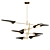 Rotating Designer Chandelier BEAM 3D model small image 3