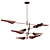 Rotating Designer Chandelier BEAM 3D model small image 6