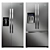 Whirlpool Refrigerator 3D Model Set 3D model small image 1