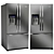 Whirlpool Refrigerator 3D Model Set 3D model small image 2