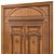 Elegant Classic 3D Max Door 3D model small image 3