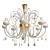 Elegant Patrizia Volpato Intrecci Chandelier 3D model small image 1