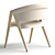 Elegant Arezzo Dining Chair - 3D Model 3D model small image 4