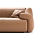 Luxury Modern DS-705 London Sofa 3D model small image 3