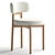 Contemporary Davis Dining Chair in 3D 3D model small image 2