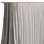 Meshed Curtain Design 3D model small image 3