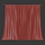 Meshed Curtain Design 3D model small image 4