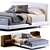 Minotti Brasilia Bed - Elegantly Modern 3D model small image 1