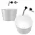 FALPER HANDMADE Basin Set: 3 Size Options & Faucets 3D model small image 2