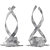 Modern Metal Sculpture Hyldreth Knot 3D model small image 5