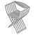 Pierre Paulin Inspired Elegant Chair 3D model small image 7