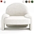Sleek and Stylish AMA Armchair 3D model small image 2
