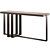 Modern Console Bravo Furniture Piece 3D model small image 1