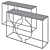  Miami Loft Console, Kare Design 3D model small image 6