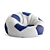 Adjustable Color Ball Chair 3D model small image 1