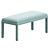 Vintage Blue Parsons Bench 3D model small image 2