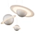 Elegant PARMA Pendant Lamp 3D model small image 1