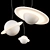 Elegant PARMA Pendant Lamp 3D model small image 2