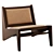 Sleek Kangaloon Lounge Chair 3D model small image 3