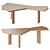 Ventaglio Wood Table by Cassina 3D model small image 1