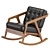 Picket House Armchair Frills 3D model small image 3