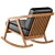 Picket House Armchair Frills 3D model small image 4