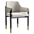 Modern Claire Chair Furniture Set 3D model small image 1