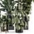 Modern Indoor Plants Set 1740 3D model small image 3