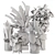 Modern Indoor Plants Set 1740 3D model small image 7