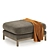 Versatile Owen Ottoman in 2 Colors 3D model small image 2