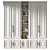 Modern Wardrobe Model 55 3D model small image 1