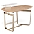 Gauss 120 Writing Desk by Bonaldo 3D model small image 1