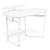 Gauss 120 Writing Desk by Bonaldo 3D model small image 6