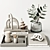 Modern Decorative Set 3D Models 3D model small image 1